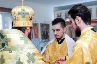 13-Архипастырский визит в поселок Новая Бухтарма