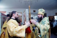 14-Архипастырский визит в поселок Новая Бухтарма
