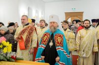 3-Епископ Амфилохий принял участие в великом освящении новопостроенного Михаило-Архангельского храма в городе Павлодаре