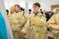 4-Епископ Амфилохий принял участие в великом освящении новопостроенного Михаило-Архангельского храма в городе Павлодаре