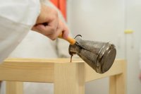 13-Епископ Амфилохий принял участие в великом освящении новопостроенного Михаило-Архангельского храма в городе Павлодаре