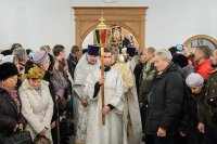 29-Епископ Амфилохий принял участие в великом освящении новопостроенного Михаило-Архангельского храма в городе Павлодаре