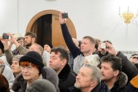 35-Епископ Амфилохий принял участие в великом освящении новопостроенного Михаило-Архангельского храма в городе Павлодаре