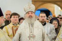 41-Епископ Амфилохий принял участие в великом освящении новопостроенного Михаило-Архангельского храма в городе Павлодаре
