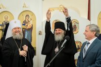 62-Епископ Амфилохий принял участие в великом освящении новопостроенного Михаило-Архангельского храма в городе Павлодаре