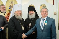 68-Епископ Амфилохий принял участие в великом освящении новопостроенного Михаило-Архангельского храма в городе Павлодаре