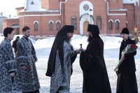 2-В четверг второй седмицы Великого поста епископ Амфилохий совершил Литургию Преждеосвященных Даров