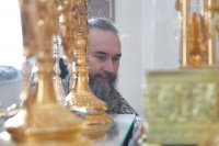 13-В четверг второй седмицы Великого поста епископ Амфилохий совершил Литургию Преждеосвященных Даров