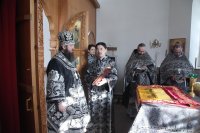 16-В четверг второй седмицы Великого поста епископ Амфилохий совершил Литургию Преждеосвященных Даров