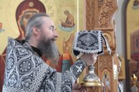 18-В четверг второй седмицы Великого поста епископ Амфилохий совершил Литургию Преждеосвященных Даров