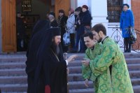 4-«Осанна в вышних, благословен Грядый во имя Господне!». В Усть-Каменогорске молитвенно встретили праздник Входа Господня в Иерусалим