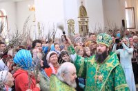 41-«Осанна в вышних, благословен Грядый во имя Господне!». В Усть-Каменогорске молитвенно встретили праздник Входа Господня в Иерусалим
