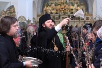 44-«Осанна в вышних, благословен Грядый во имя Господне!». В Усть-Каменогорске молитвенно встретили праздник Входа Господня в Иерусалим