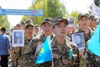 11-Митрополит Астанайский и Казахстанский Александр и аким Восточно-Казахстанской области приняли участие в праздновании Дня Великой Победы в Усть-Каменогорске 