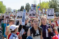 19-Митрополит Астанайский и Казахстанский Александр и аким Восточно-Казахстанской области приняли участие в праздновании Дня Великой Победы в Усть-Каменогорске 