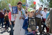 22-Митрополит Астанайский и Казахстанский Александр и аким Восточно-Казахстанской области приняли участие в праздновании Дня Великой Победы в Усть-Каменогорске 
