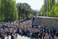 30-Митрополит Астанайский и Казахстанский Александр и аким Восточно-Казахстанской области приняли участие в праздновании Дня Великой Победы в Усть-Каменогорске 