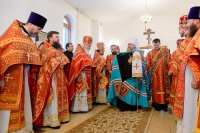 3-	 В главном храме Рудного Алтая состоялась праздничная Литургия по случаю принесения в Восточный Казахстан мироточивой иконы Богоматери «Умягчение злых сердец» 