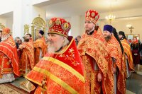 6-	 В главном храме Рудного Алтая состоялась праздничная Литургия по случаю принесения в Восточный Казахстан мироточивой иконы Богоматери «Умягчение злых сердец» 