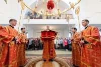 24-	 В главном храме Рудного Алтая состоялась праздничная Литургия по случаю принесения в Восточный Казахстан мироточивой иконы Богоматери «Умягчение злых сердец» 