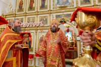 26-	 В главном храме Рудного Алтая состоялась праздничная Литургия по случаю принесения в Восточный Казахстан мироточивой иконы Богоматери «Умягчение злых сердец» 