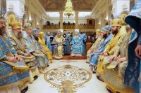 12-Празднование 145-летия Туркестанской епархии. Главы и архипастыри Казахстанского и Среднеазиатского Митрополичьих округов совершили Литургию в Успенском соборе Ташкента.