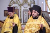 6-В канун Недели о блудном сыне Преосвященнейший епископ Амфилохий совершил Всенощное бдение в Свято-Андреевском кафедральном соборе