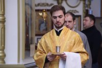 12-В канун Недели о блудном сыне Преосвященнейший епископ Амфилохий совершил Всенощное бдение в Свято-Андреевском кафедральном соборе