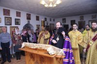 2-Престольный праздник Трех Святителей в поселке Глубокое