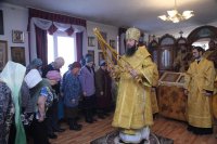 5-Престольный праздник Трех Святителей в поселке Глубокое