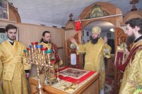14-Престольный праздник Трех Святителей в поселке Глубокое