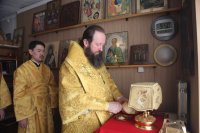 15-Престольный праздник Трех Святителей в поселке Глубокое