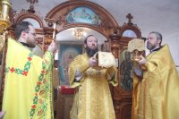 16-Престольный праздник Трех Святителей в поселке Глубокое