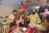 19-Престольный праздник Трех Святителей в поселке Глубокое