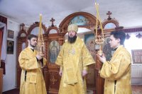 26-Престольный праздник Трех Святителей в поселке Глубокое
