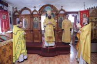 32-Престольный праздник Трех Святителей в поселке Глубокое