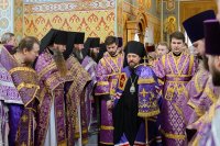 1-Управляющий Усть-Каменогорской и Семипалатинской епархией принял участие в торжествах по случаю принесения ковчега с частью пояса Пресвятой Богородицы