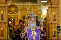 23-Управляющий Усть-Каменогорской и Семипалатинской епархией принял участие в торжествах по случаю принесения ковчега с частью пояса Пресвятой Богородицы