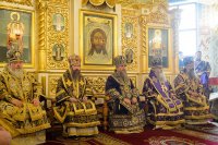 24-Управляющий Усть-Каменогорской и Семипалатинской епархией принял участие в торжествах по случаю принесения ковчега с частью пояса Пресвятой Богородицы