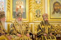 25-Управляющий Усть-Каменогорской и Семипалатинской епархией принял участие в торжествах по случаю принесения ковчега с частью пояса Пресвятой Богородицы