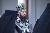 2-В Великую Среду епископ Амфилохий совершил последнюю Литургию Преждеосвященных Даров в 2017 году