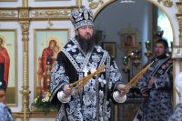 7-В Великую Среду епископ Амфилохий совершил последнюю Литургию Преждеосвященных Даров в 2017 году