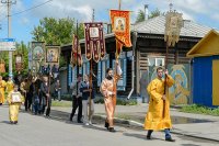 23-Епископ Усть-Каменогорский и Семипалатинский Амфилохий принял участие в крестном ходе, совершенном в праздник апостолов Петра и Павла в городе Петропавловске