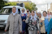 39-Епископ Усть-Каменогорский и Семипалатинский Амфилохий принял участие в крестном ходе, совершенном в праздник апостолов Петра и Павла в городе Петропавловске