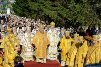 8-Управляющий Усть-Каменогорской епархией принял участие в праздновании в честь святых первоверховных апостолов Петра и Павла в городе Петропавловске