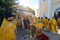 12-Управляющий Усть-Каменогорской епархией принял участие в праздновании в честь святых первоверховных апостолов Петра и Павла в городе Петропавловске