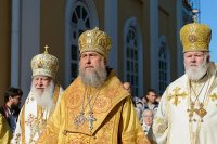 14-Управляющий Усть-Каменогорской епархией принял участие в праздновании в честь святых первоверховных апостолов Петра и Павла в городе Петропавловске