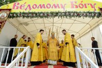 31-Управляющий Усть-Каменогорской епархией принял участие в праздновании в честь святых первоверховных апостолов Петра и Павла в городе Петропавловске