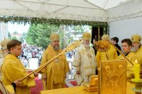32-Управляющий Усть-Каменогорской епархией принял участие в праздновании в честь святых первоверховных апостолов Петра и Павла в городе Петропавловске
