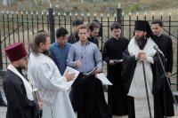 5-Епископ Амфилохий освятил часовню в селе Прапорщиково